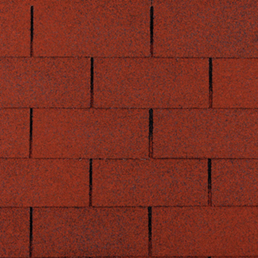 Bitumenski pokrov GUTTA ŠINDRA GUTTATEC PRAVOKUTNA CRVENA 3m2 1700125