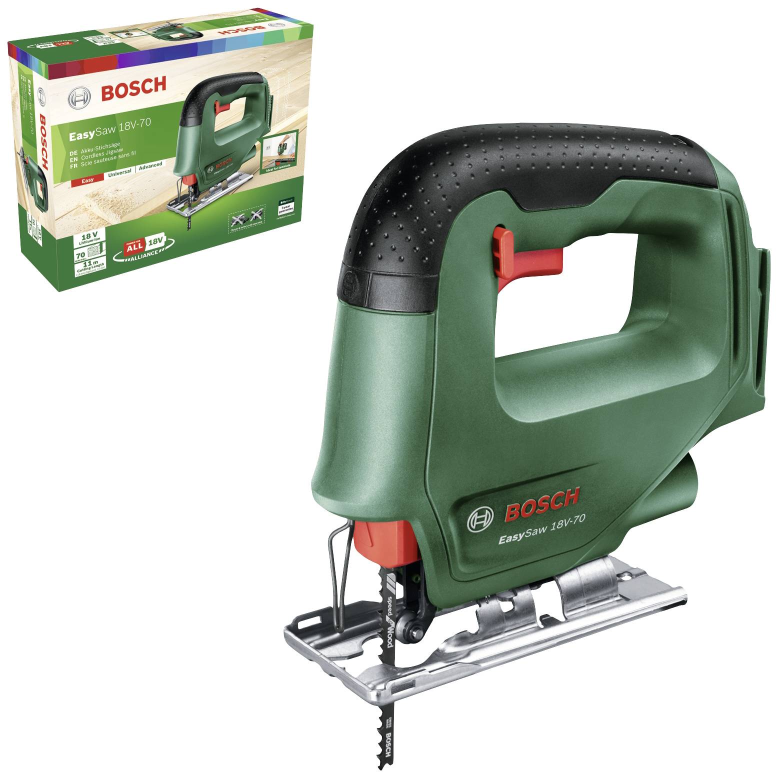 Ubodna aku pila BOSCH EASYSAW 18V-70 SOLO