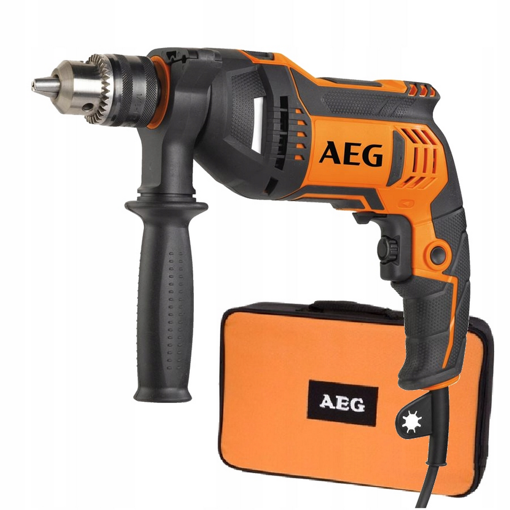 Udarna bušilica AEG SBE750RZ+SET SVRDALA P18